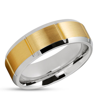 Yellow Gold Wedding Ring - Wedding Ring - Engagement Ring - Anniversary Ring - 14K Gold Ring