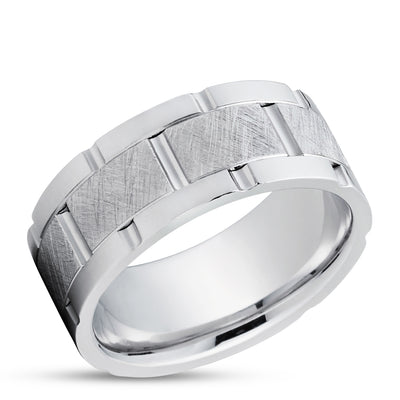 Gold Wedding Ring - White Gold Wedding Ring - Engagement Ring - Gold Ring - Band