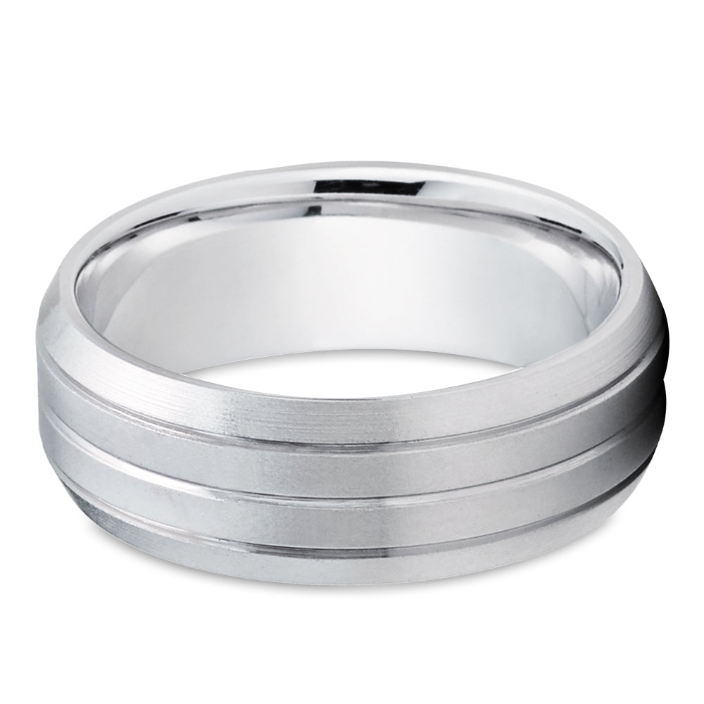 Gold Wedding Ring - White Gold Wedding Ring - 14k White Gold - Wedding Band - Wedding Ring