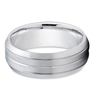 Gold Wedding Ring - White Gold Wedding Ring - 14k White Gold - Wedding Band - Wedding Ring