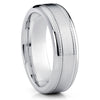 Men's Wedding Band - Titanium - Titanium Wedding Ring - Titanium Band - Clean Casting Jewelry