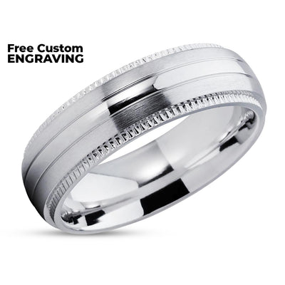 Titanium Wedding Band - Unique Wedding Ring - Men's Wedding Band - Wedding Ring
