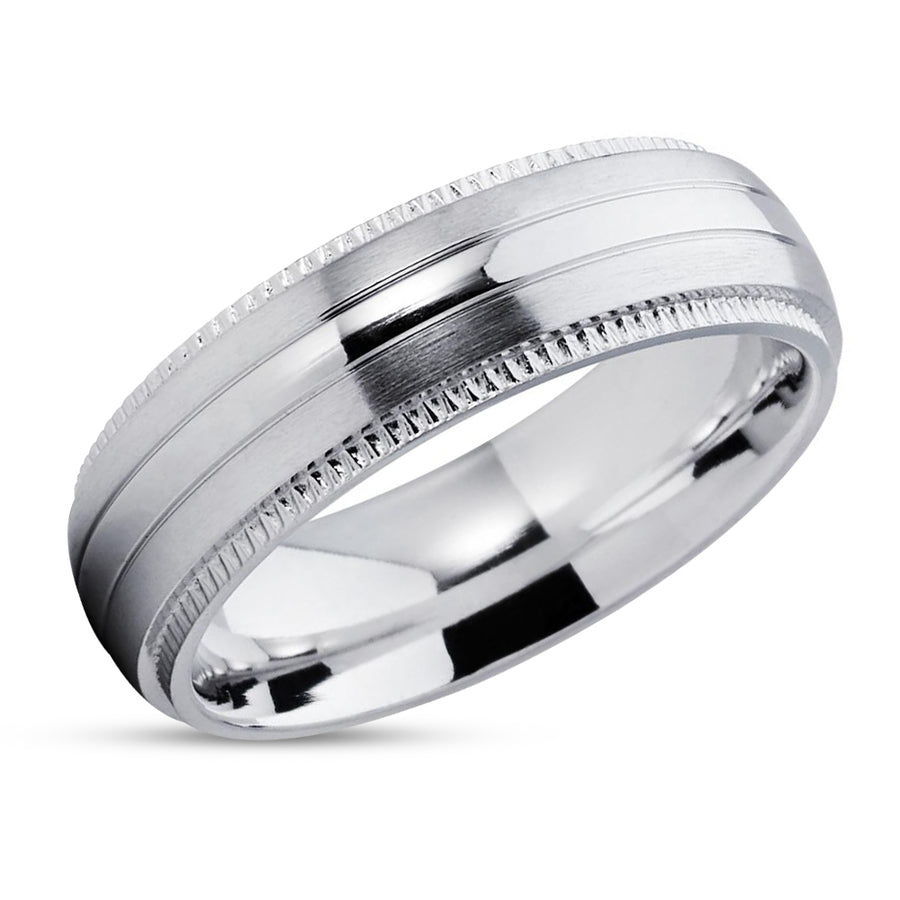 Titanium Wedding Band - Unique Wedding Ring - Men's Wedding Band - Wedding Ring
