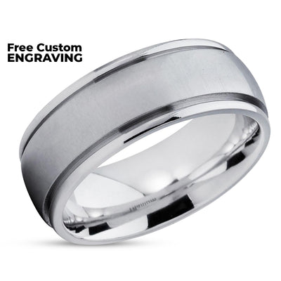 Titanium Wedding Band - Handmade - Titanium Wedding Ring - Men's Ring