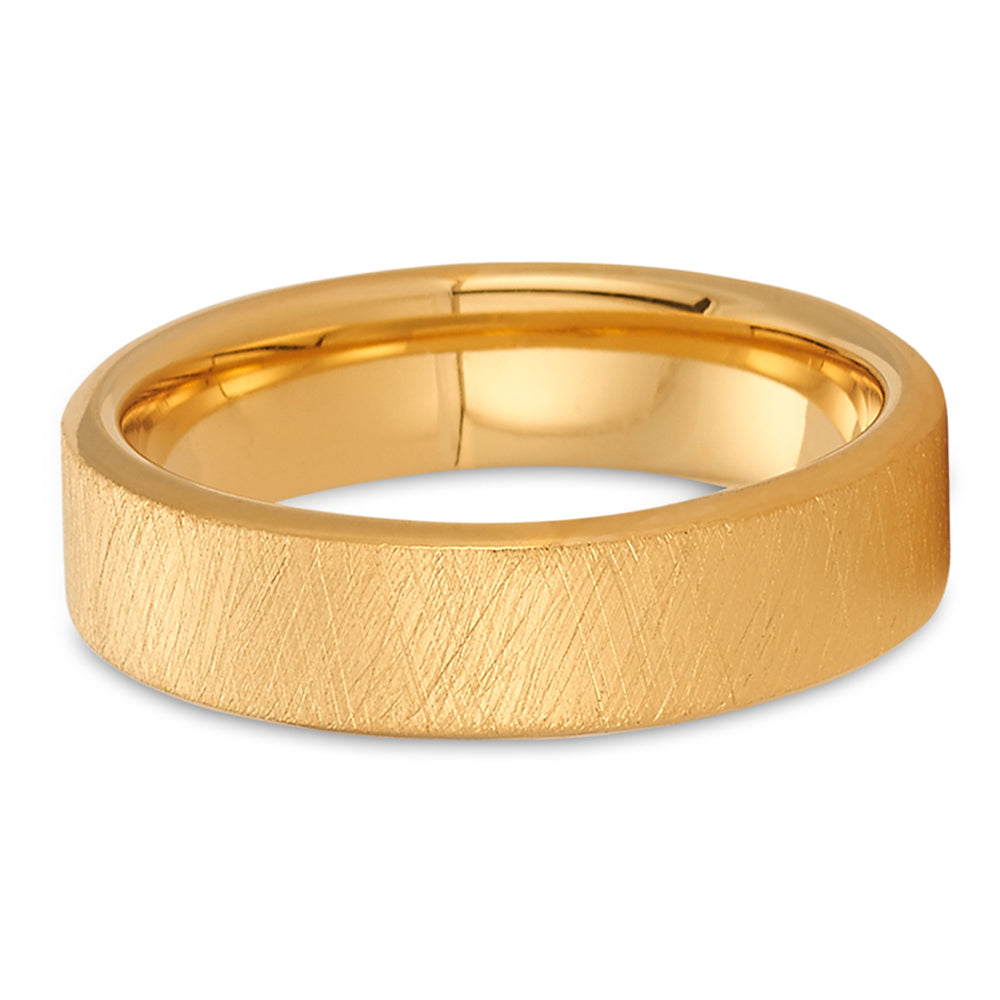 Yellow Gold Wedding Ring - 14k Gold Wedding Ring - Yellow Gold Wedding Band - Man's - Women's