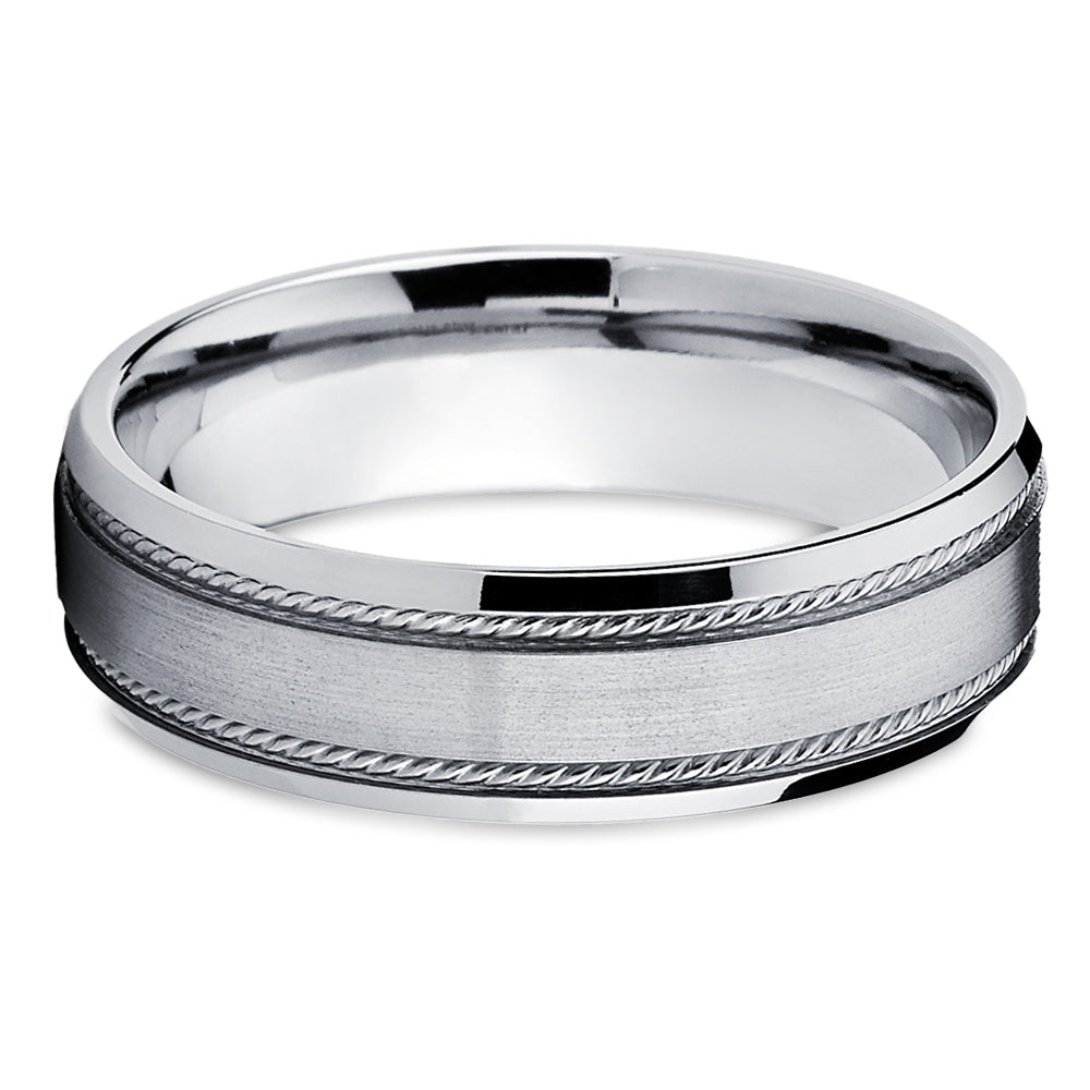 Titanium Wedding Ring - Wedding Ring - Matte Finished - Titanium Wedding Band - Ring