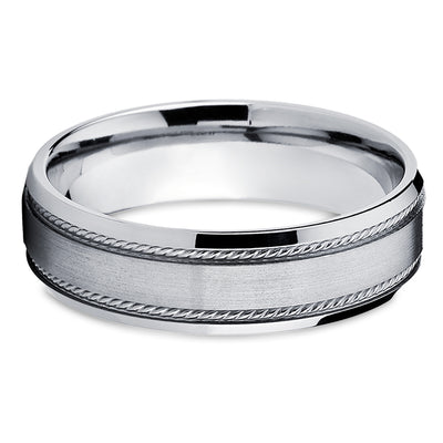 Titanium Wedding Ring - Wedding Ring - Matte Finished - Titanium Wedding Band - Ring