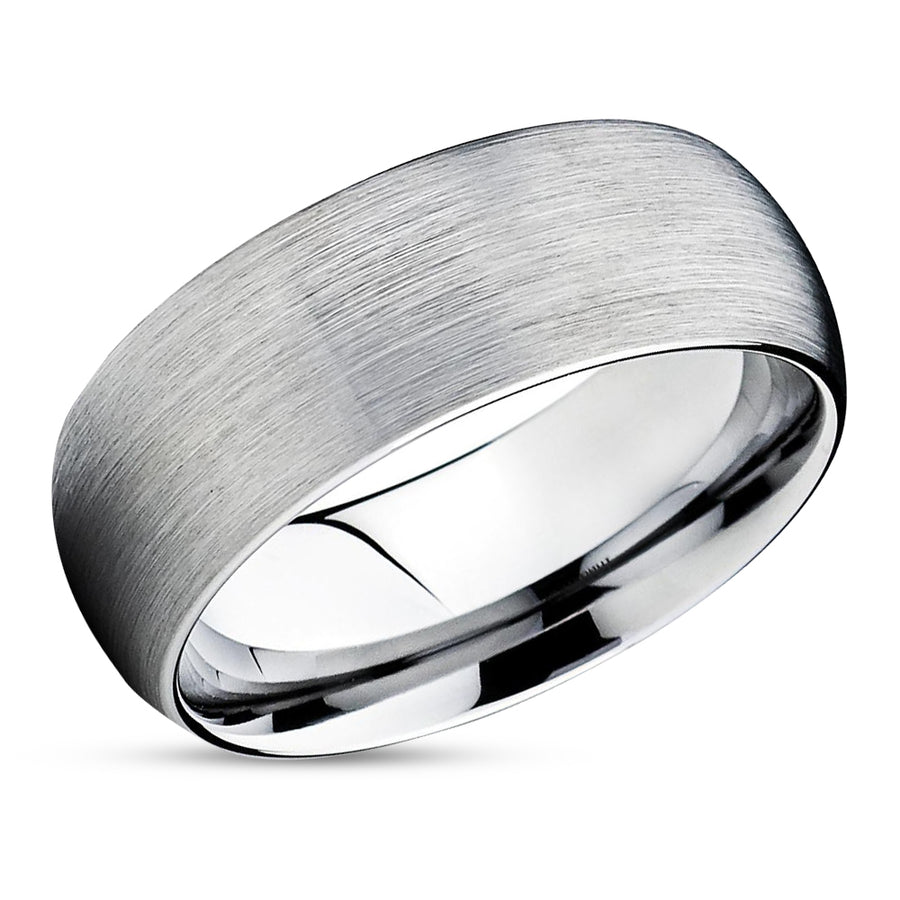 Cobalt Wedding Band - Silver Cobalt Ring - Cobalt Chrome Rings - Cobalt Ring - Cobalt Wedding Ring