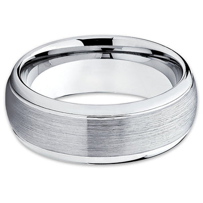 Cobalt Chrome Ring - Cobalt Wedding Ring - Unisex Ring - Cobalt Chrome Ring - Clean Casting Jewelry
