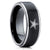 Tungsten Carbide Ring - Football Inspired Ring - Dallas Cowboys Ring - Tungsten Wedding Band