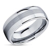 Cobalt Wedding Band - Cobalt Chrome Ring - Cobalt Wedding Ring - Brush