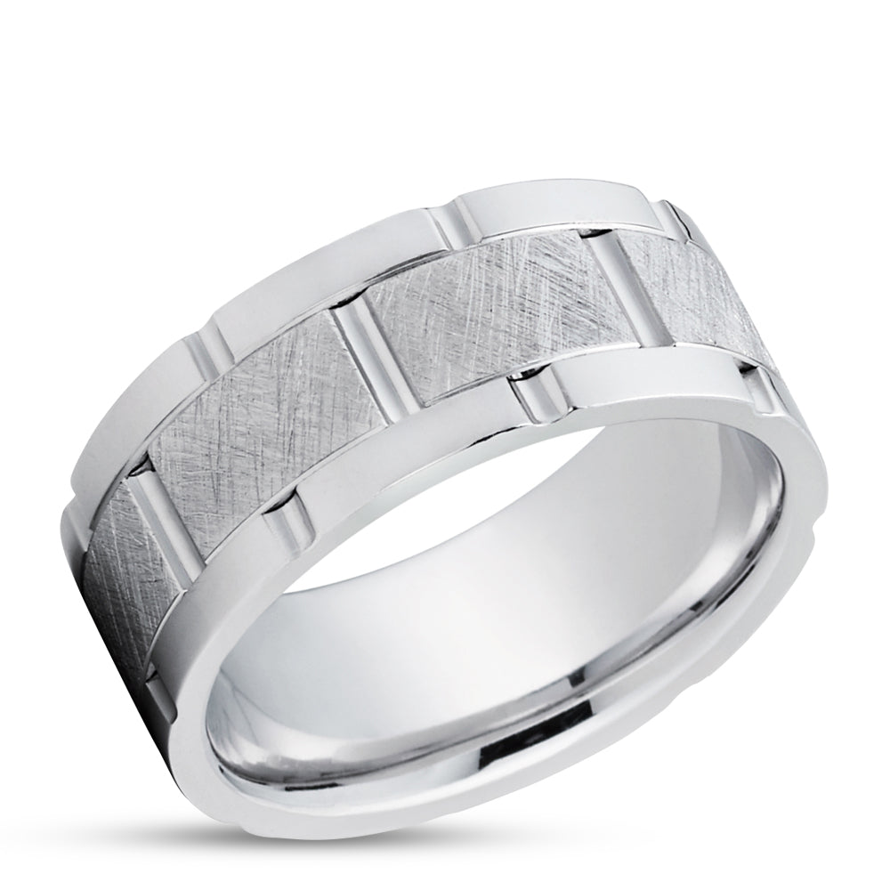 Gold Wedding Ring - White Gold Wedding Ring - Engagement Ring - Gold Ring - Band