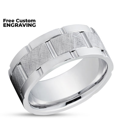 Gold Wedding Ring - White Gold Wedding Ring - Engagement Ring - Gold Ring - Band