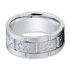 Gold Wedding Ring - White Gold Band - 14k White Gold Ring - Anniversary Band - Engagement Ring