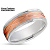 Infinity Wedding Ring - Gold Wedding Ring - White Gold Wedding Ring - 14k Gold Ring