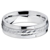 Titanium Wedding Band - Titanium Wedding Ring - Hammered Titanium Ring - Clean Casting Jewelry