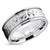 Titanium Wedding Band - Hammered Ring - Titanium Wedding Ring - Handmade