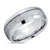 Silver Tungsten Ring - Meteorite Wedding Band - Meteorite Ring - Silver Tungsten