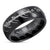 Lord Of The Ring - Tungsten Wedding Band - Black Tungsten Ring - 8mm Ring