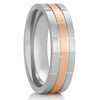 Gold Wedding Band - Rose Gold Wedding Band - Gold Wedding Ring - 14k Rose Gold Wedding Ring