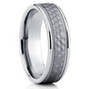 Titanium Wedding Ring - Titanium Wedding Ring - Hammered Wedding Ring - Titanium Ring - Wedding Ring
