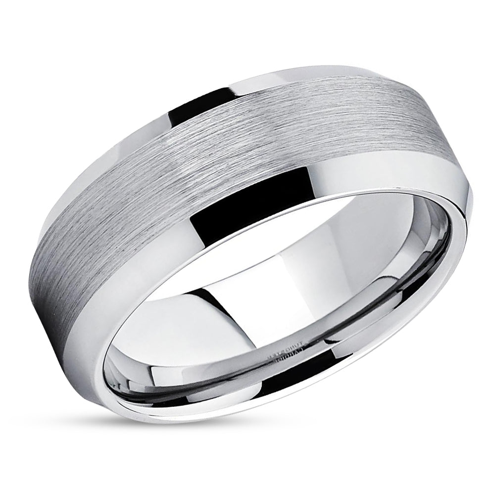 Cobalt Wedding Band Silver Cobalt Ring Beveled Cobalt Wedding Ba Lucky Love Rings