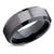 Gunmetal Tungsten Ring - Black Ring - Tungsten Wedding Ring - Gunmetal Wedding Band
