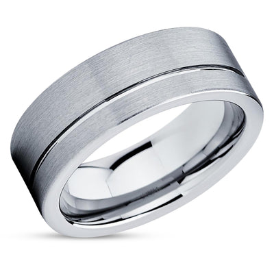 Cobalt Wedding Band - Cobalt Wedding Ring - Cobalt Chrome Ring - Wedding Band