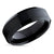 Black Zirconium Wedding Ring - Zirconium Wedding Ring - Engagement Ring - Zirconium