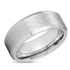 Man's Tungsten Ring - Women's Tungsten Ring - Hammered Wedding Ring - Band