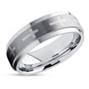 Christian Ring - Tungsten Wedding Band - Cross - Wedding Band - Wedding Ring