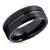 Black Tungsten Ring - Black Wedding Ring - Wedding Ring - Wedding Band - Black Ring