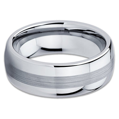 Cobalt Wedding Band - Cobalt Chrome Ring - Cobalt Wedding Ring - Brush - Clean Casting Jewelry