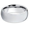 Cobalt Wedding Band - Dome Cobalt Ring - Cobalt Chrome Ring - Shiny Polish - Clean Casting Jewelry